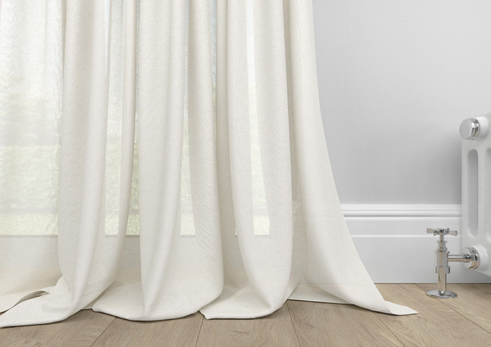 Pescara Voile, Snow White - Made to Measure Curtains - Image 6